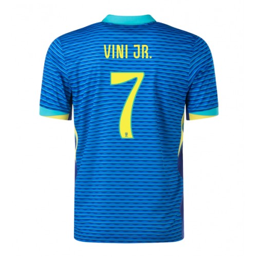 Brazil Vinicius Junior #7 Gostujuci Dres Copa America 2024 Kratak Rukav